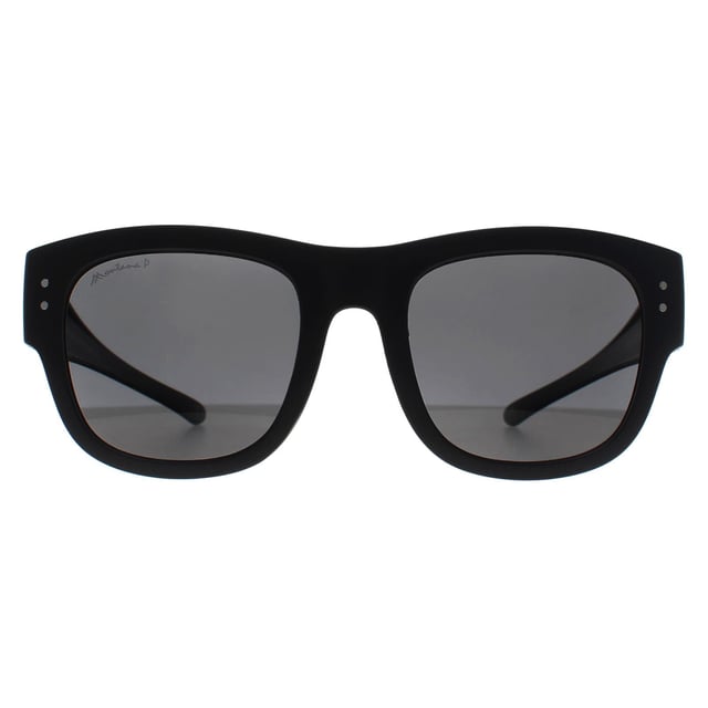 Montana Square Unisex Matte Black Smoke Polarized FO7 Fit Over Glasses Sunglasses Montana Square Unisex Matte Black Smoke Polarized FO7 Fitover Sunglasses are a premium solution for those who need effective sun protection while wearing prescription eyewear. Designed to comfortably fit over most glasses, these sunglasses offer superb UV protection, shielding your eyes from harmful rays and reducing glare for improved visual clarity. With a lightweight, durable frame and a sleek, modern design, the FO7 Fitovers combine style and comfort, making them ideal for a variety of outdoor activities like hiking, biking, or driving.