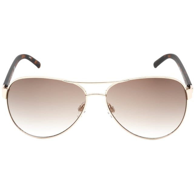 Lens Width = 62mm, Nose Bridge Width = 14mm, Arm Length = 130mm, Experience luxury and sophistication with the Sunglass. Crafted from the finest materials, these sleek sunglasses feature 100% UVA/UVB protection and refined metallic accents., Sunglasses, Sunglasses Case, Cleaning Cloth and Care Instructions all Included, 100% Protection Against UVA &amp; UVB Sunlight and Conform to British Standard EN 1836:2005, Gold Sunglass