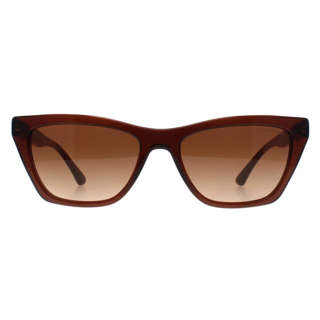 Die Emporio Armani Cat Eye Womens Brown Brown Gradient EA4169 Sonnenbrille bietet ein kühnes Design mit einer Katzenaugenform, die sowohl volle Abdeckung als auch modischen Reiz bietet. Sie ist das perfekte Accessoire fÃ¼r alle, die ein Statement setzen und gleichzeitig optimalen Sonnenschutz genieÃŸen mÃ¶chten.