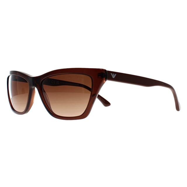 Die Emporio Armani Cat Eye Womens Brown Brown Gradient EA4169 Sonnenbrille bietet ein kühnes Design mit einer Katzenaugenform, die sowohl volle Abdeckung als auch modischen Reiz bietet. Sie ist das perfekte Accessoire fÃ¼r alle, die ein Statement setzen und gleichzeitig optimalen Sonnenschutz genieÃŸen mÃ¶chten.