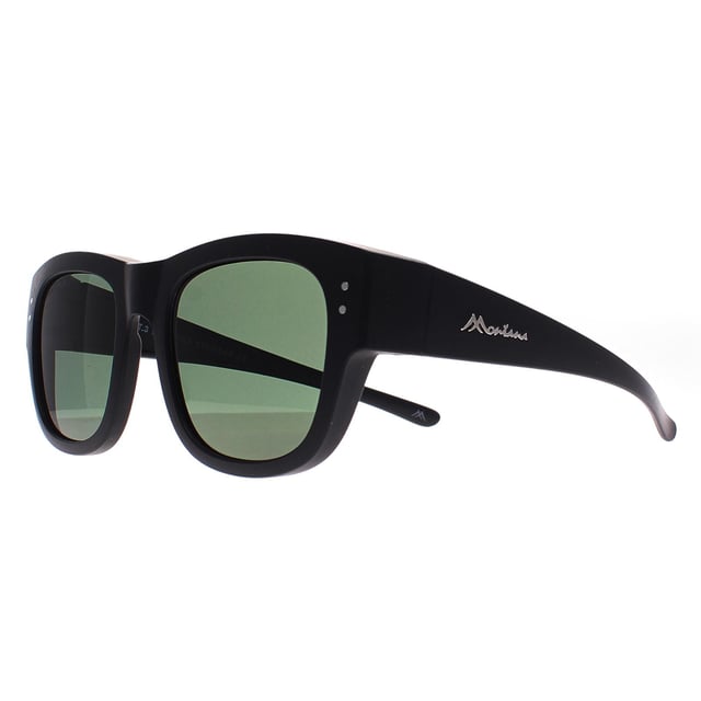 Montana Square Unisex Matte Grey G15 Polarized FO7 Fit Over Glasses Sunglasses Montana Square Unisex Matte Grey G15 Polarized FO7 Fitover Sunglasses are a premium solution for those who need effective sun protection while wearing prescription eyewear. Designed to comfortably fit over most glasses, these sunglasses offer superb UV protection, shielding your eyes from harmful rays and reducing glare for improved visual clarity. With a lightweight, durable frame and a sleek, modern design, the FO7 Fitovers combine style and comfort, making them ideal for a variety of outdoor activities like hiking, biking, or driving.