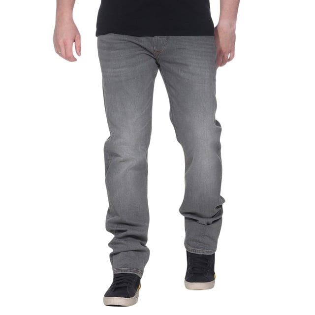 Diesel Grey Denim Jeans, 100 % Baumwolle, Diesel-Branding, Grey Denim, hergestellt in Bangladesch