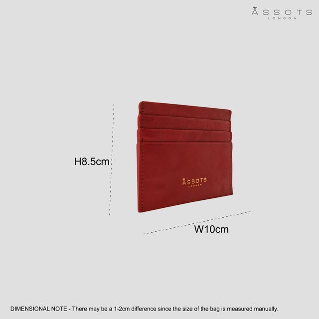 The 'Fann' is a slim compact profile credit card carrier wallet made from our signature vintage natural grain leather. The cardholder is ideal to carry your bare essentials featuring six credit card slots and a slip in pocket for sliding in your bank notes.
6 credit card slots. Slip in pocket on top. Composition: Body: 100% Genuine Leather.
DISCLAIMER : All pictures shown are for illustration purpose only. Actual product colour may vary due to different ambience lighting or the screen display settings. Size- W10cm x H8.5cm.