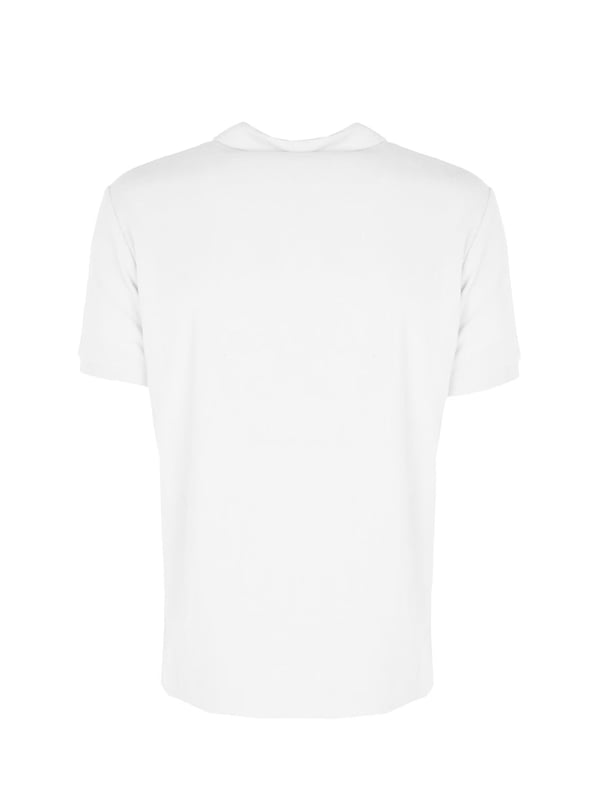 Manténgase cómodo y a la moda con este polo de Diesel., Cuello, Mangas cortas, 100% algodón, Cierre de botones, Hecho en China, Extremos de mangas elásticos, Corte regular, Se ajusta a la talla real, Polo blanco