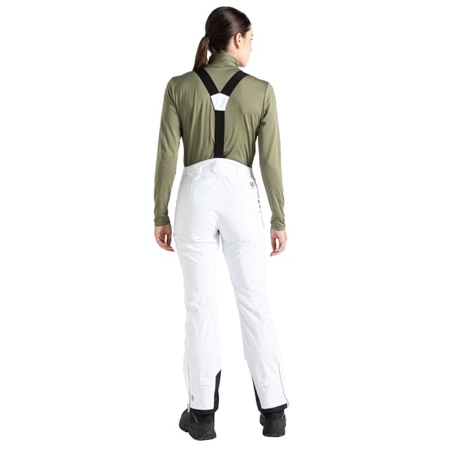 100% Polyester. Fabric: Recycled, Stretch. Fabric Technology: Abrasion Resistant, ARED 20/30, Breathable, Durable, Insulating, Water Repellent, Waterproof. Waistline: Adjustable, High Back. Articulated Knee, Belt Loops, Binding Detail, Detachable Braces, Powder Free, Snow Gaiters, Unrestricted Movement. Design: Contrast Detail, Logo. Fit: Slim. Hem: Tab Up. Fastening: Touch Fastening, Twin Button, Zip Fly.