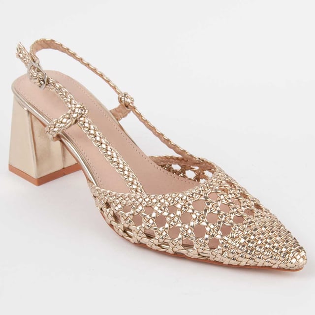 High Heel Schuh für Damen. Innensohle aus 100% natürlichem Leder. Bequeme Passform. Hergestellt von anderen Marken für unsere Marke. Ungefährer Maße: 6 cm Absatz.