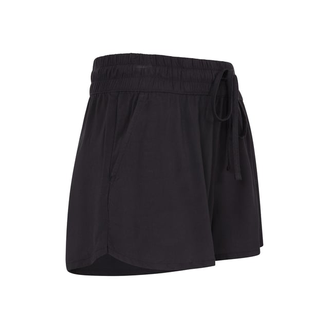 Lining Material: 100% Cotton. Outer Materials: 100% Viscose. Design: Plain. Pockets: 2 Side Pockets. Fastening: Pull-On. Fabric Technology: Breathable, Lightweight, Sun Protective. Hem: Curved. Waistline: Drawcord, Elasticated, Wide Waistband. Sun Rating: UPF 50+.