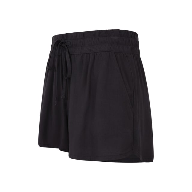 Lining Material: 100% Cotton. Outer Materials: 100% Viscose. Design: Plain. Pockets: 2 Side Pockets. Fastening: Pull-On. Fabric Technology: Breathable, Lightweight, Sun Protective. Hem: Curved. Waistline: Drawcord, Elasticated, Wide Waistband. Sun Rating: UPF 50+.