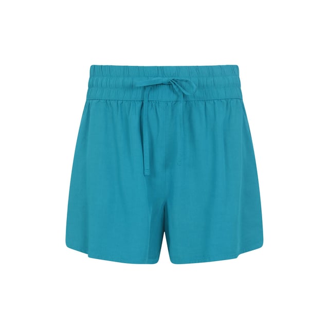 Lining Material: 100% Cotton. Outer Materials: 100% Viscose. Design: Plain. Pockets: 2 Side Pockets. Fastening: Pull-On. Fabric Technology: Breathable, Lightweight, Sun Protective. Hem: Curved. Waistline: Drawcord, Elasticated, Wide Waistband. Sun Rating: UPF 50+.