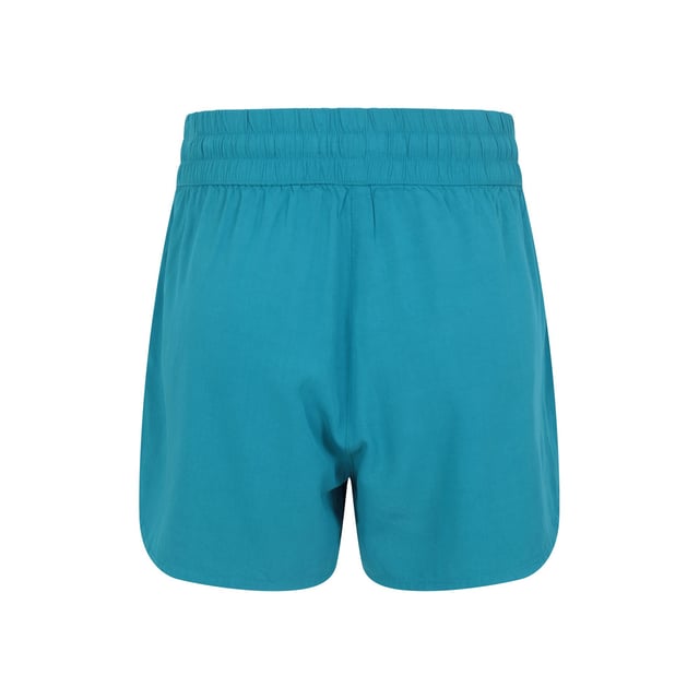 Lining Material: 100% Cotton. Outer Materials: 100% Viscose. Design: Plain. Pockets: 2 Side Pockets. Fastening: Pull-On. Fabric Technology: Breathable, Lightweight, Sun Protective. Hem: Curved. Waistline: Drawcord, Elasticated, Wide Waistband. Sun Rating: UPF 50+.