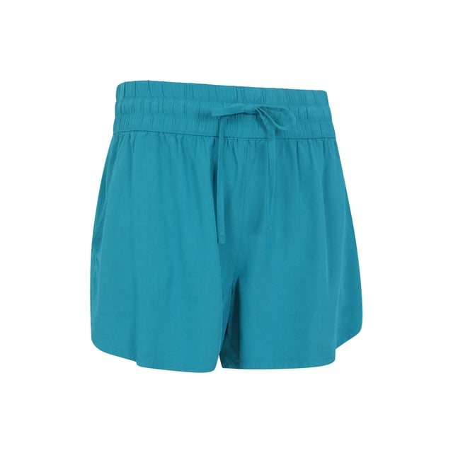 Lining Material: 100% Cotton. Outer Materials: 100% Viscose. Design: Plain. Pockets: 2 Side Pockets. Fastening: Pull-On. Fabric Technology: Breathable, Lightweight, Sun Protective. Hem: Curved. Waistline: Drawcord, Elasticated, Wide Waistband. Sun Rating: UPF 50+.
