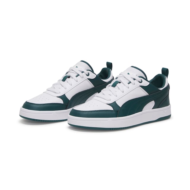 PRODUCT STORY: Sport-inspired shoes for life on the go. The PUMA Dribble SD sneakers blend sleek style and everyday comfort so you can focus on the important things. DETAILS: Regular fit; Mid boot; Rubber outsole; Lace closure; PUMA branding details.