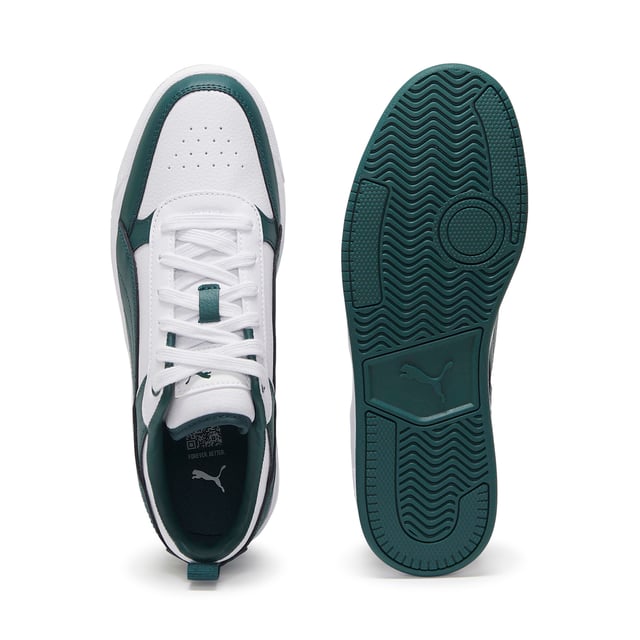 PRODUCT STORY: Sport-inspired shoes for life on the go. The PUMA Dribble SD sneakers blend sleek style and everyday comfort so you can focus on the important things. DETAILS: Regular fit; Mid boot; Rubber outsole; Lace closure; PUMA branding details.