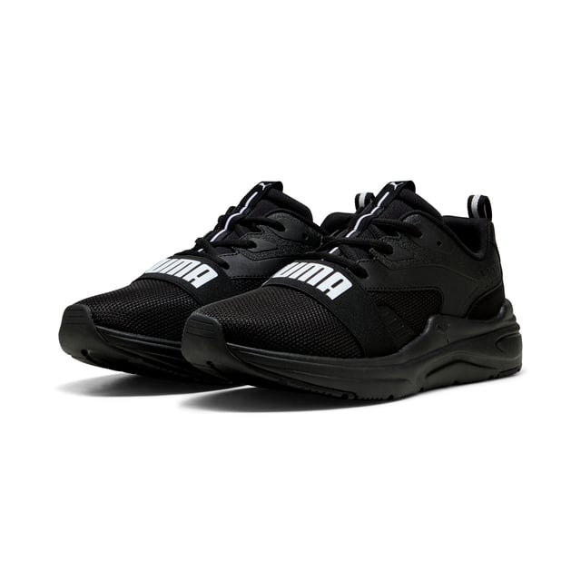PRODUCT STORY: Unleash your city style with PUMA. Lightweight and breathable, these sneakers feature a mesh upper and CMEVA tooling. SOFTRIDE and SOFTFOAM+ cushioning deliver all-day comfort, making them perfect for your active, on-the-go lifestyle. FEATURES & BENEFITS: CMEVA: PUMA's compression-moulded EVA material for lightweight performance; SOFTRIDE: Soft foam designed for all-day cushioning and comfort; SOFTFOAM+: Step-in comfort sockliner designed to provide soft cushioning thanks to its extra thick heel. DETAILS: Regular width; Mesh upper; Lightweight construction; Lace closure; Rubber outsole; PUMA branding details.