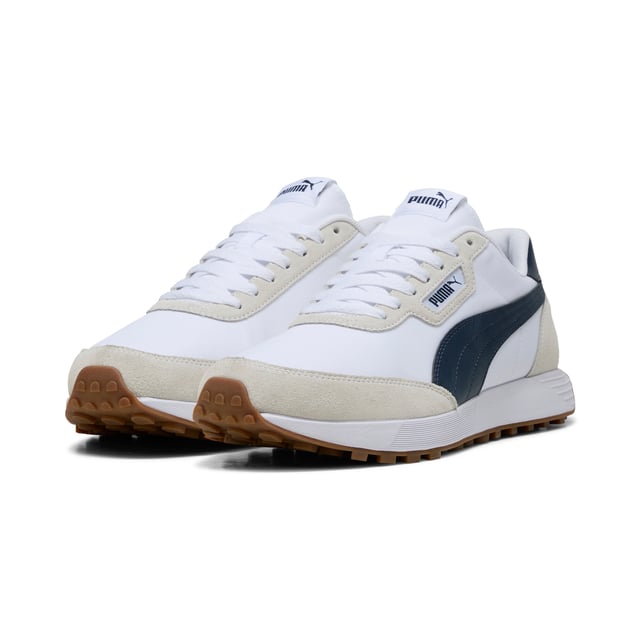 PRODUCT STORY: The Runtamed Lugged sneaker is designed for our trendsetters. Featuring rich details, the overall design remains functional and athletic. With its versatile and durable construction, the RunTamed sneaker is a reliable choice for any adventure. FEATURES & BENEFITS: The upper of the shoes is made with at least 20% recycled materials and the bottom is made with at least 10% recycled materials.; SOFTFOAM+: Step-in comfort sockliner designed to provide soft cushioning thanks to its extra thick heel. DETAILS: Regular fit; Laces; Textile upper; Rubber outsole; PUMA branding.