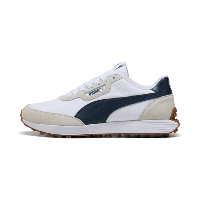PRODUCT STORY: The Runtamed Lugged sneaker is designed for our trendsetters. Featuring rich details, the overall design remains functional and athletic. With its versatile and durable construction, the RunTamed sneaker is a reliable choice for any adventure. FEATURES & BENEFITS: The upper of the shoes is made with at least 20% recycled materials and the bottom is made with at least 10% recycled materials.; SOFTFOAM+: Step-in comfort sockliner designed to provide soft cushioning thanks to its extra thick heel. DETAILS: Regular fit; Laces; Textile upper; Rubber outsole; PUMA branding.