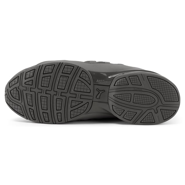 PRODUCT STORY: You train to push your limit. And the CELL Regulate Woven shoes are pushing the limits of comfort and support in running shoes. This fresh update on the CELL Regulate model features a woven textile upper, a TPU shank for hell and midfoot support and motion control, an EVA heel pod for cushioning and shock absorption and a rubber outsole for optimal grip and traction. DETAILS : Woven textile upper with overlay details; TPU shank provides midfoot support and motion control; Dynamic lacing system provides a secure fit and feel; EVA heel pod provides cushioning and shock absorption; Rubber outsole provides grip and traction; Heel pull tab for easy on/off; CAT Logo on tongue tab; PUMA-branded strap across vamp for added support.