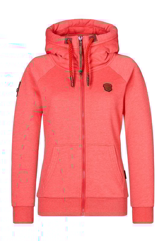 Cherry Red Naketano Damen Sweatjacke Naketano Brazzo Cherry Red