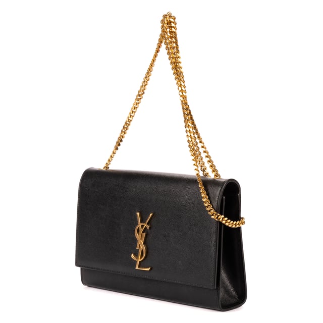 Yves Saint Laurent Bolsas Tassel Kate  Bolso bandolera en Negro Piel de becerro y Oro hardware. El producto está en en Perfectas Condiciones (AA).
  Dimensiones: 24x15x6 cm 
  Accesorios incluidos: None
    
  BrandCo Paris encuentra artículos raros y en las mejores condiciones a precios increíbles. ¡Vale la pena tener paciencia! Compra con confianza: todos los artículos de BrandCo Paris son seleccionados y autenticados cuidadosamente por nuestro equipo de expertos.
  Todos los artículos vienen con un certificado de autenticidad y un embalaje entregado por BrandCo Paris.
  Tabla de clasificación de la condición del artículo
  N (como nuevo)
  AA (perfecto estado)
  A (excelente estado)
  AB (muy buen estado)
  B (bueno/regular)