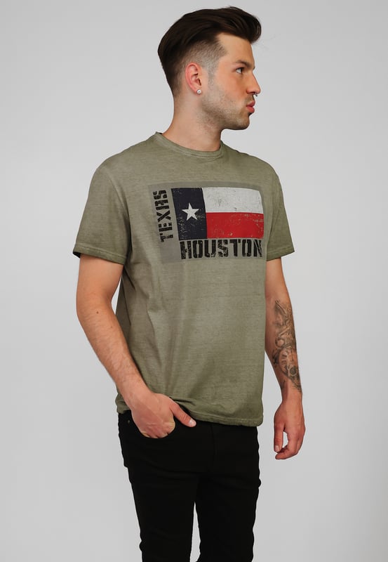 Het shirt heeft een prachtige Top Gun print. Met deze unieke print en de comfortabele snit is dit shirt een echte must-have.