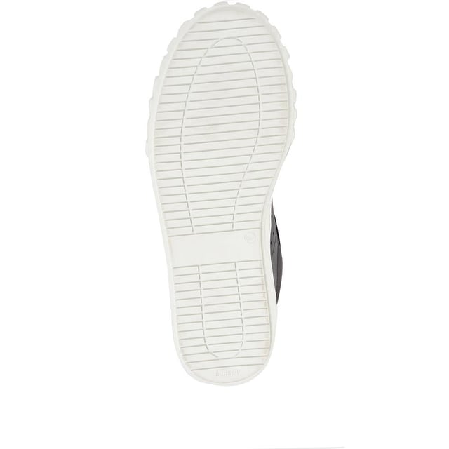 Our Norah lace-up trainers are all about playing with texture. Sculpted in smooth leather with perforated detailing across the vamp and sides, Norah features a suede tongue and heel overlay. Through a soft cushioned footbed, contrasted with a chunky ribbed toe bumper and shining eyelet hardware, Norah achieves perfect balance. Play with texture further by pairing Norah with all manner of materials - from chiffon to cotton, denim to velvet.
