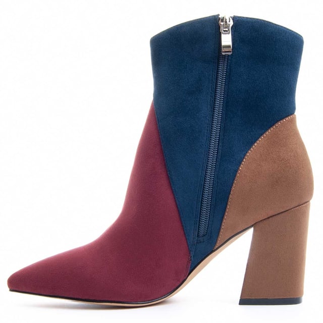 Comfortable women's ankle boot. Comfortable fit. Padded insole. Non-slip sole. Reinforced stitching. Made by other brands for our brand.