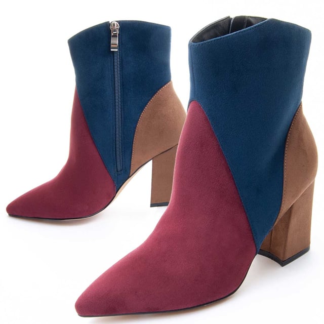 Comfortable women's ankle boot. Comfortable fit. Padded insole. Non-slip sole. Reinforced stitching. Made by other brands for our brand.