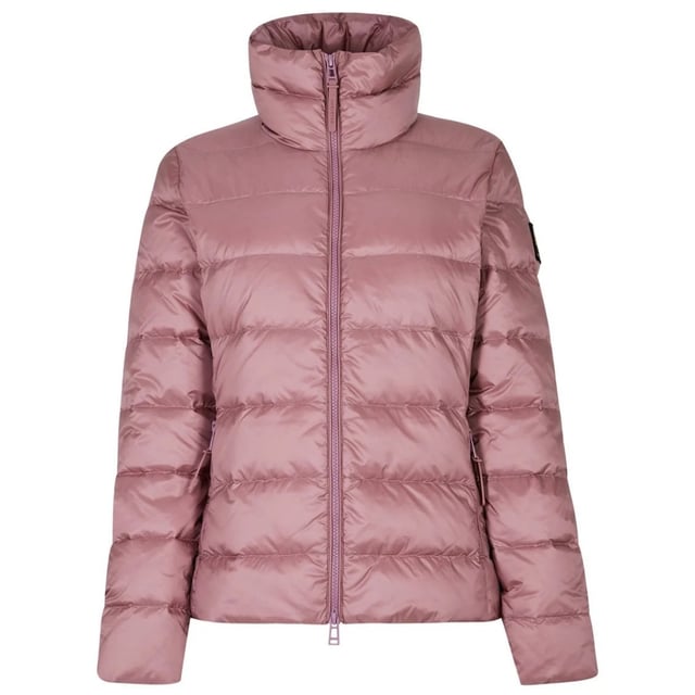 Ervaar het ultieme in veelzijdigheid en stijl met het Belstaff Pink Jacket. Deze jas biedt zowel warmte als een modieus ontwerp, waardoor je moeiteloos kunt overstappen van een casual look voor overdag naar een chique avondensemble. Blijf gezellig en zie er geweldig uit met dit must-have jack!, Regular Fit donsjack, 2-wegritssluiting, Belstaff Phoenix patch op de mouw, Materiaal 100% Polyamide, Vulling: 90% Witte Eendendons, 10% Witte Eendenveren, Ritssluiting Met knoopsluiting, roze gewatteerde jas, roze roze jas