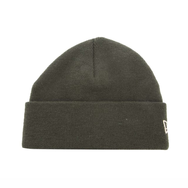 New Era Short Cuff Knit Beanie in green.- Knitted crown.- Upturned cuff.- New Era Flag embroidered on left.- 70% Acrylic  30% Wool.- Ref: 60565450
