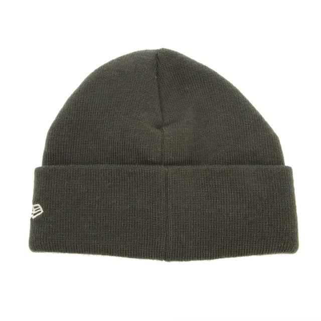 New Era Short Cuff Knit Beanie in green.- Knitted crown.- Upturned cuff.- New Era Flag embroidered on left.- 70% Acrylic  30% Wool.- Ref: 60565450