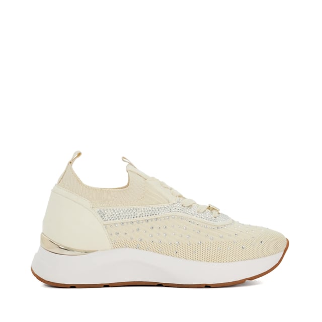 Crafted with a knitted upper that shapes and supports the foot, this slim runner offers the ultimate experience in comfort, as well as featuring embellishment for added femininity. Experience all-day wearability with full-length cushioning that adapts to your every move. Soft, breathable linings keep your feet cool and fresh, while lightweight, flexible soles and our specially designed insocks with increased padding make you feel like you are walking on air.