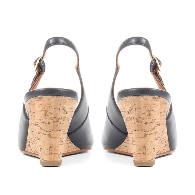 Add a touch of glamour to those occasionwear looks while keeping it comfortable with Zahra, seated on an easy wedge to distribute your weight and slingback strap across the heel to ensure they stay put.