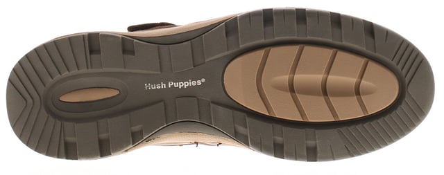 Hush Puppies Mens Sandals Comfortable Rucker Leather Brown. Leather Upper. Cambrelle Lining. Rubber Sole. Footwear Sandals.