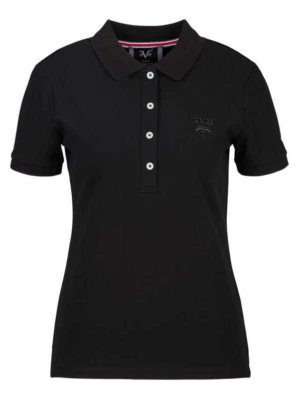 Sportief poloshirt met een klassieke polokraag en discrete logopatch. De katoen-elastaanmix zorgt voor veel comfort en een perfecte pasvorm.