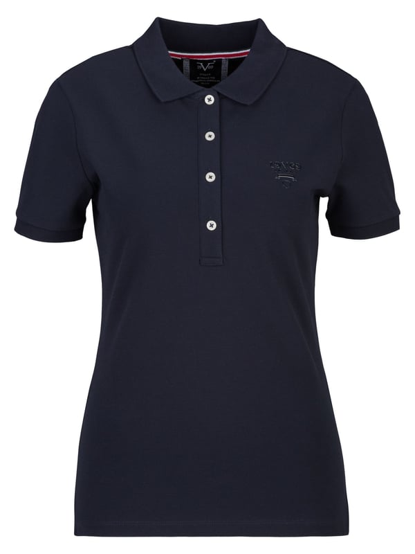 Sportief poloshirt met een klassieke polokraag en discrete logopatch. De katoen-elastaanmix zorgt voor veel comfort en een perfecte pasvorm.