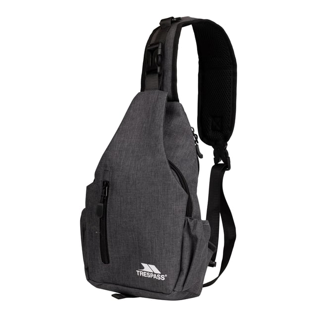 100% Polyester. Gewebe: PVC-beschichtet. Marke: Trespass. Taschenart: 3 Tasche, Seitentasche, Eine versteckte Tasche. Fächer: 1 Hauptfach. Taschenmerkmale: verstellbarer Schulterriemen, Schnellspanngurt. Design: Logo, Unifarben. Reißverschluss.