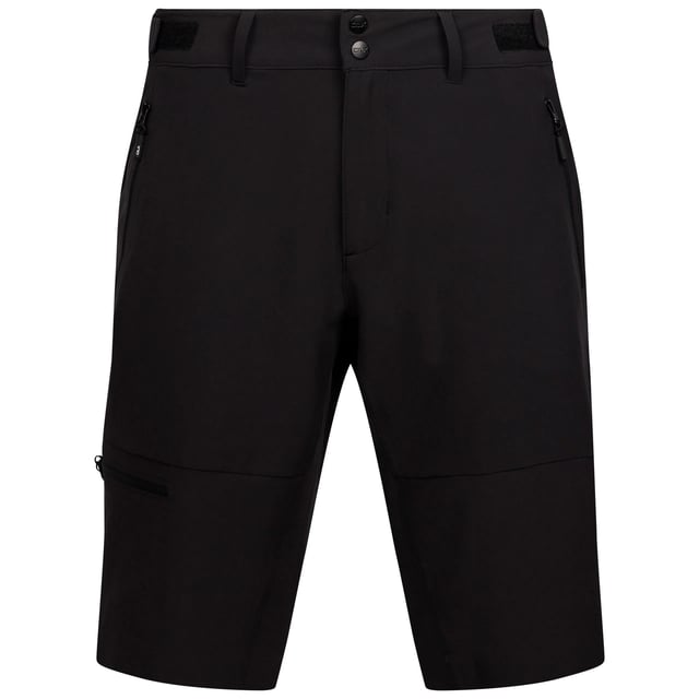 100% Polyester. Design: Plain. Pockets: 3 Welted Pockets, Zip. Fastening: Snap Closure, Zip Fly. Fabric Technology: Breathable, Lightweight. Adjustable Side Tabs, Belt Loops, Fly Opening. Waistline: Flat Waist. Durable. Sustainability: Eco Friendly, Made from Recycled Materials.