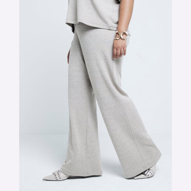 Plus collection, Wide leg, Crochet detail, Elasticated waistband