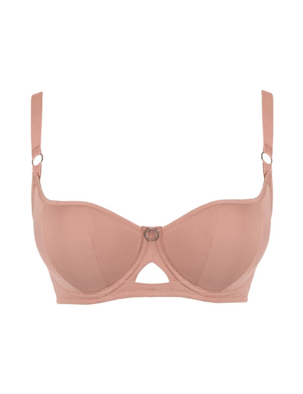 Elevate your essentials this season with the Boost Me Up balcony bra by Curvy Kate. This piece boasts a feminine balcony-style neckline, moulded to allow both support and a beautifully contoured silhouette. With padded, underwired cups; this balcony bra ensures a lifted look that will leave you feeling as good as you look. Mesh back wings provide breathability and the fully adjustable shoulder straps allow for a tailored fit with each wear. Secured at the back with a traditional hook and eye closure for ease of wear.