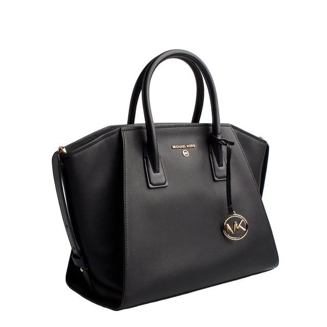 Nuestro bolso Michael Kors satchel Avril no puede faltar en tu colección, ya que es tan versátil como sofisticado. Este llamativo modelo se ha fabricado en piel flexible con bolsillos en su interior e incluye una tira de bandolera extraíble.

Detalles:
- Tipo de accesorio: Bolso Satchel.
- Material: Piel vacuna.
- Textura: Granulada.
- Herraje: En tono dorado.
- Detalles interiores: Bolsillo trasero con cierre y un bolsillo liso frontal.
- Detalles exteriores: Bolsillo trasero, logo grabado de Michael Kors y colgante.
- Correa de bandolera para portar al hombro desmontable y ajustable.
- Laterales con solapas ajustables y correas delgadas.
- Cierre: De cremallera.

Michael Kors cuenta en cada uno de sus accesorios con una colección de fuerte identidad, ofrece una mezcla fresca de tendencias, colores y siluetas que nunca pasan de moda, con estilo y actitud urbana. Cada bolso satchel mujer diseñado por Michael Kors, es un lujo accesible con un toque de glamour moderno, inesperado y cómodo que ofrece una pieza para cada ocasión.
 Medidas: 43,2 cm x 23,5 cm x 17,8 cm
 Composición: 100% Piel
 Cuidados:
Limpiar con un paño seco y suave.
Evitar la exposición prolongada al sol y la humedad.
No aplicar productos abrasivos en la piel.
Evitar el contacto con líquidos y superficies ásperas.