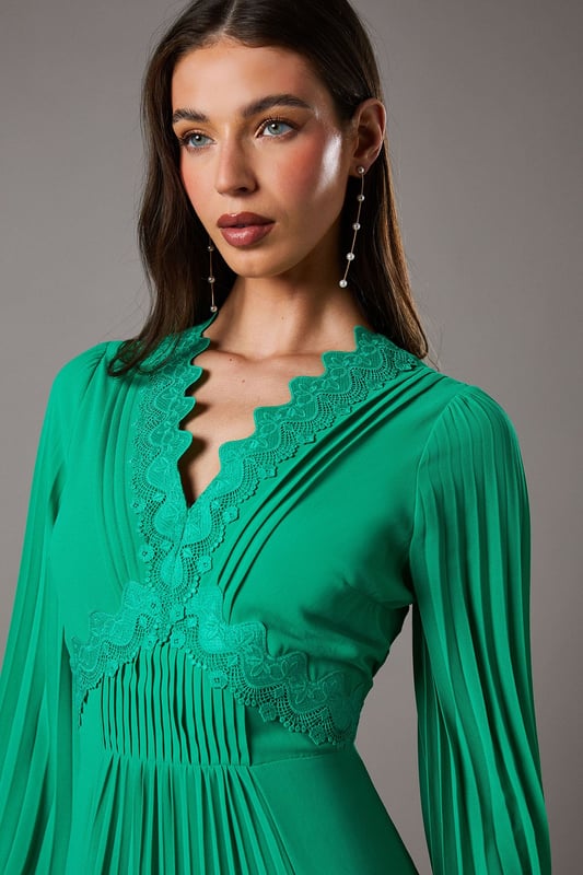 strapless open back dress Galia Cowl Neck Maxi Dress - Lagoon main image 0