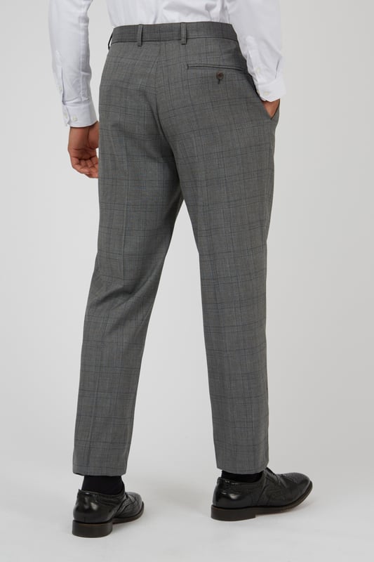 These check trousers are great for any occasion. 72% Polyester 25% Viscose 3% Elastane