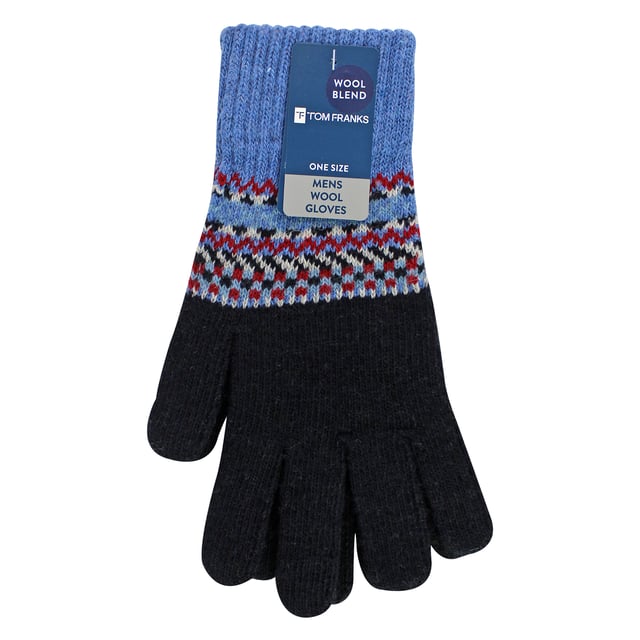Men's Fairisle Wool Mix Gloves - Stylish, Warm, and Perfect for Winter Comfort: Stay warm and stylish this winter with the Men's Fairisle Wool Mix Gloves, designed for both fashion and function. Made from a high-quality wool blend, these gloves feature a classic Fairisle pattern that adds a touch of timeless winter charm to any outfit. The wool mix material ensures excellent insulation, keeping your hands warm even in the coldest temperatures. Whether you're commuting to work or enjoying outdoor activities, these gloves offer the perfect balance of style, comfort, and durability, making them a must-have winter accessory. These gloves are designed for comfort and practicality, offering a snug fit that doesn’t compromise on movement. The wool blend not only provides warmth but is also breathable, preventing your hands from overheating during more active moments. Durable enough for daily use, they are the ideal choice for everything from running errands to winter walks. Extra Product Details:. High-Quality Wool Blend for Warmth Classic Fairisle Pattern for Timeless Style Warm and Insulating Snug Fit for Comfort and Flexibility Durable for Daily Wear Perfect for Cold Weather Activities Breathable Fabric for Added Comfort. These men's Fairisle wool mix gloves are the perfect combination of style and functionality, making them an essential winter accessory.