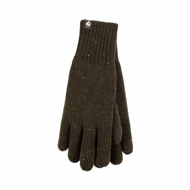 Guantes térmicos de punto Heat Holders para hombre: Estos hombres Heat Holders de punto guantes térmicos tendrá bien y verdaderamente cubierto cuando se utiliza para la ropa de sport, que son super caliente, así como con estilo. Están forrados con un fabuloso forro aislante de felpa extra cálido, llamado Heatweaver, que es aún más eficaz en la celebración de aire caliente cerca de la piel. Este forro polar suave y sedoso no sólo proporciona un tacto lujoso y suave, sino que también garantiza unos dedos cómodos en el crudo invierno. Los guantes vienen en 3 estilos de moda diferentes con 10 opciones de color para elegir entre todos ellos. Los diseños a elegir incluyen guantes a rayas, guantes nórdicos y guantes con estampado de islas, lo que los hace adecuados para cualquier atuendo. Detalles del producto: - 1 par - 2 tallas - 2 diseños / 5 colores - Forro Heatweaver - Hilo Heat Holders - Puño elástico - Forro: 100% Poliéster. Composición del material (exterior): Karlstad - 77% Acrílico, 22% Poliéster, 1% Elastano Bergen - Negro - 80% Acrílico, 13% Poliéster, 1% Elastano Bergen - Azul marino - 97% Acrílico, 2% Poliéster, 1% Elastano Bergen - Carbón - 56% Acrílico, 43% Poliéster, 1% Elastano Támesis - 77% Acrílico, 22% Poliéster, 1% Elastano
