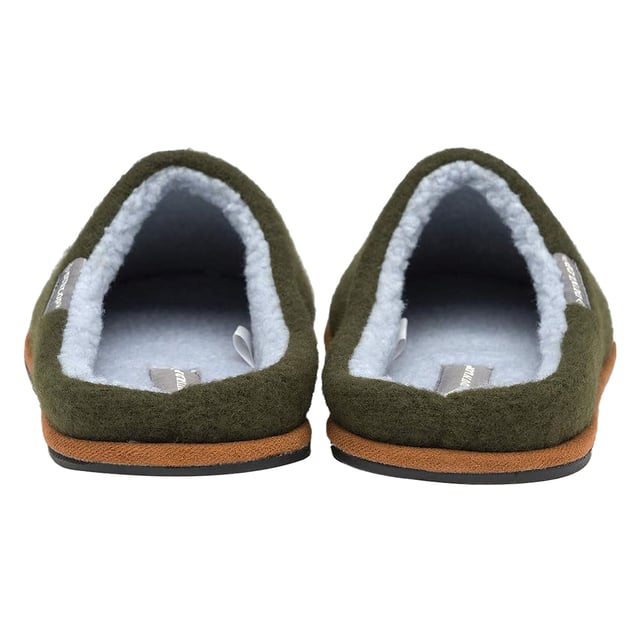 Dunlop - Men’s Plush Lined Mule Slippers With Memory Foam: Introducing Dunlop Men’s Plush Lined Slippers. A perfect blend of style, comfort, and durability. These men's slippers feature a classic warm fleece interior lining, providing a luxuriously soft feel. The memory foam padding ensures an exceptionally comfortable experience, creating a soft and supportive buffer between your feet and the floor. The cushioned insole provides an extra layer of comfort, making these slippers supremely soft for your relaxation. Designed with a hard-wearing traction rubber sole, these slippers offer increased comfort and protection. . Originating as a tyre manufacturer, Dunlop began its association with indoor footwear in the 1960s when its Lancashire based factory began producing high quality slippers with rubber soles, utilising the smart technology originally designed for their pioneering tyres. The Dunlop brand has an enviable reputation which extends to its slipper and casual footwear range. . Made from 100% Textile Upper with a rubber sole, there are 6 colours: Black, Navy, Dark Grey, Light Grey, Burgundy & Khaki. The slippers are available in sizes 7-12 UK. They are hand wash or a low temperature machine wash. Extra Product Details: Dunlop Men’s Mule Slippers Plush Fluffy Lining Memory Foam Padding Hard Traction Rubber Sole Soft & Comfortable Dunlop Branded Available From Sizes 7-11 UK