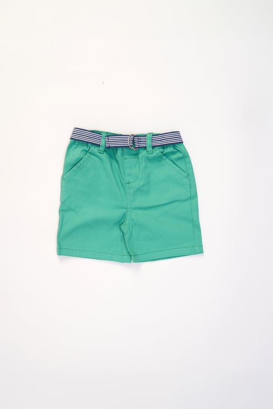 Polo Shirt and Belted Shorts Outfit Set Get your little one ready for summer fun with this cool polo shirt and belted shorts set from Little Gent! Perfect for holidays and sunny adventures, this outfit is comfy, easy to wear, and super stylish. Whether it's a day at the beach or a laid back event, it’s made for comfort and fun!
