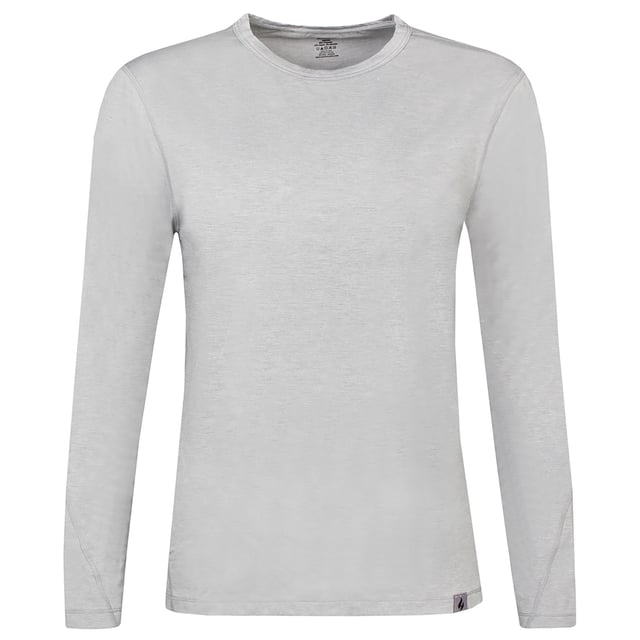 Camiseta térmica de manga larga Heat Holders® Ladies: Presentamos la camiseta térmica de manga larga Heat Holders® Ladies Ultra Lite, una camiseta extraordinariamente acogedora y funcional, confeccionada para llevarla durante todo el día con una disposición amable y servicial. El tejido de alta calidad de esta camiseta presenta una elasticidad multidireccional que permite un movimiento suave y una gran durabilidad. El suave acabado melocotón del interior y el exterior garantiza un tacto agradable y agradable para la piel. Para aumentar su comodidad, incorpora paneles laterales y una sisa especialmente diseñada para un ajuste excepcional. Con un índice UPF 50+, este tejido bloquea eficazmente el 98% de los dañinos rayos ultravioleta UVA y UVB, garantizando una protección solar fiable. Desde salidas informales y looks a capas hasta el descanso en casa, la línea de ropa Heat Holders® ofrece opciones de prendas versátiles para mantenerte abrigado y cómodo. Estas camisetas de manga larga están disponibles en Charcoal o Silver y están confeccionadas con: 88% Poliéster, 12% Elastano. Tienen 4 opciones de tallas: S, M, L y XL y son lavables a máquina. Detalles adicionales del producto: Camiseta térmica Heat Holders Manga larga Elástico multidireccional 50+ UPF Costuras planas Secado rápido Ideal para uso informal 2 opciones de color Suave acabado perchado 4 tallas disponibles Lavable a máquina