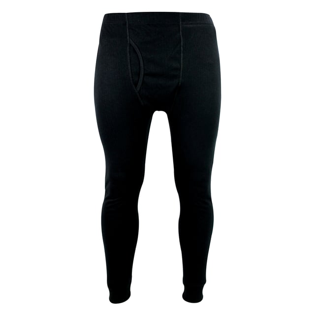 THMO - Men’s Thermal Long Johns Bottoms: Whether you're braving the great outdoors or just seeking extra warmth and comfort at home, the THMO Men's Original Thermal Underwear Bottoms is your go-to solution for a warmer life. Crafted from high-quality micro-fleece fabric, these thermal bottoms boast exceptional stretch properties and comfort seams, ensuring unrestricted movement and a snug, non-chafing fit that's perfect for layering beneath your clothing. Say goodbye to discomfort and hello to warmth!. Featuring advanced moisture and odour management technology, these thermal bottoms keep you dry and fresh throughout the day, making it an ideal choice for active lifestyles and chilly environments. At the heart of every THMO base layer lies our innovative super-soft thermal microfleece. . These thermal bottoms are available in Black or White and are made from 52% Polyester & 48% Cotton. They come in 4 Men’s sizes: Medium, Large, X-Large & XX-Large and are Machine Washable at 30°C. Extra Product Details: THMO Thermal Underwear Bottoms Micro-Fleece Fabric Comfort Stretch & Seams Moisture & Odour Management Ideal For Winter Super Soft & Warm Available In Black & White 52% Polyester, 48% Cotton Machine Washable at 30°C