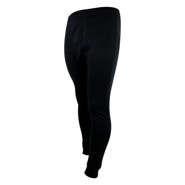 THMO - Men’s Thermal Long Johns Bottoms: Whether you're braving the great outdoors or just seeking extra warmth and comfort at home, the THMO Men's Original Thermal Underwear Bottoms is your go-to solution for a warmer life. Crafted from high-quality micro-fleece fabric, these thermal bottoms boast exceptional stretch properties and comfort seams, ensuring unrestricted movement and a snug, non-chafing fit that's perfect for layering beneath your clothing. Say goodbye to discomfort and hello to warmth!. Featuring advanced moisture and odour management technology, these thermal bottoms keep you dry and fresh throughout the day, making it an ideal choice for active lifestyles and chilly environments. At the heart of every THMO base layer lies our innovative super-soft thermal microfleece. . These thermal bottoms are available in Black or White and are made from 52% Polyester & 48% Cotton. They come in 4 Men’s sizes: Medium, Large, X-Large & XX-Large and are Machine Washable at 30°C. Extra Product Details: THMO Thermal Underwear Bottoms Micro-Fleece Fabric Comfort Stretch & Seams Moisture & Odour Management Ideal For Winter Super Soft & Warm Available In Black & White 52% Polyester, 48% Cotton Machine Washable at 30°C