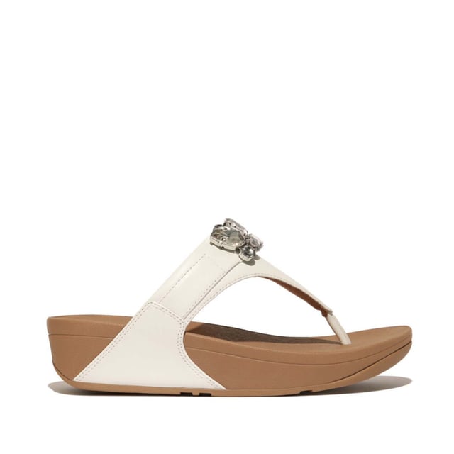 FitFlop Lulu Bejewelled Trim Toe Post サンダル Amazon.com: FitFlop FZ8090-040 LULU SHIMMERLUX Toe-Post